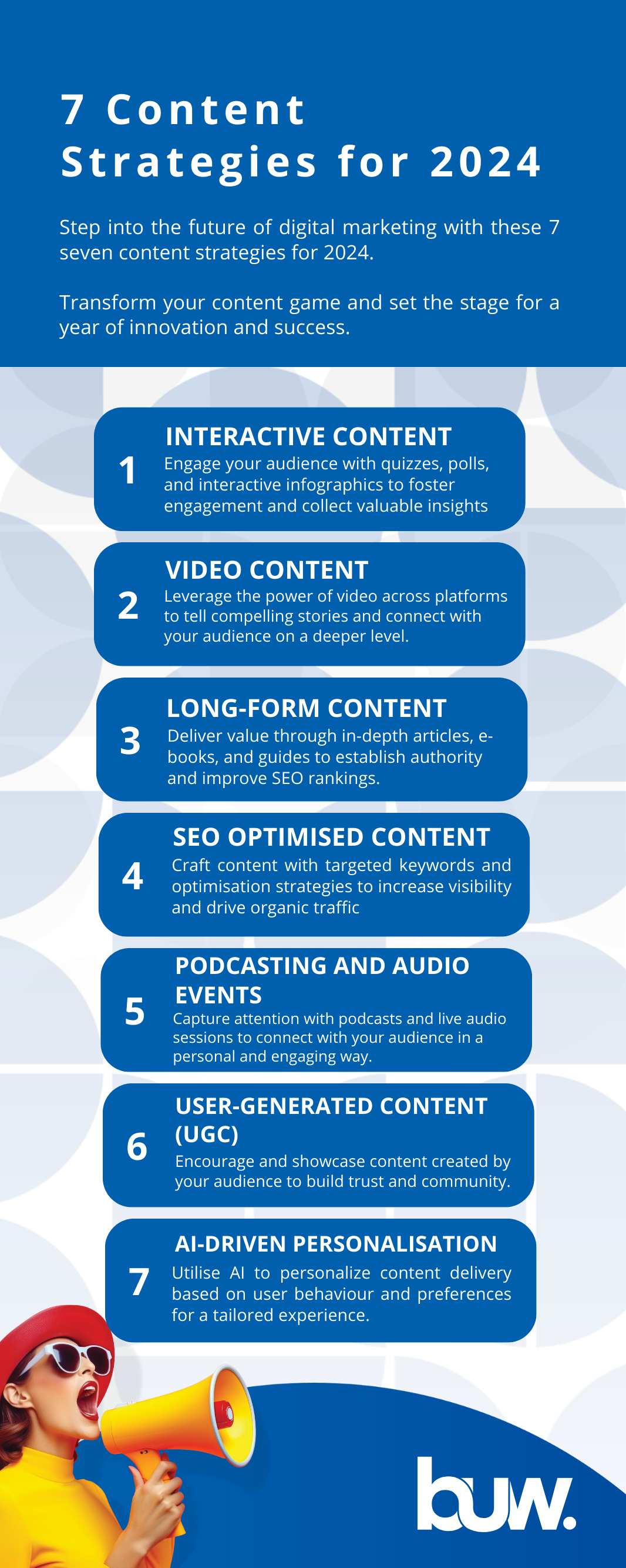 7 Content Strategies for 2024