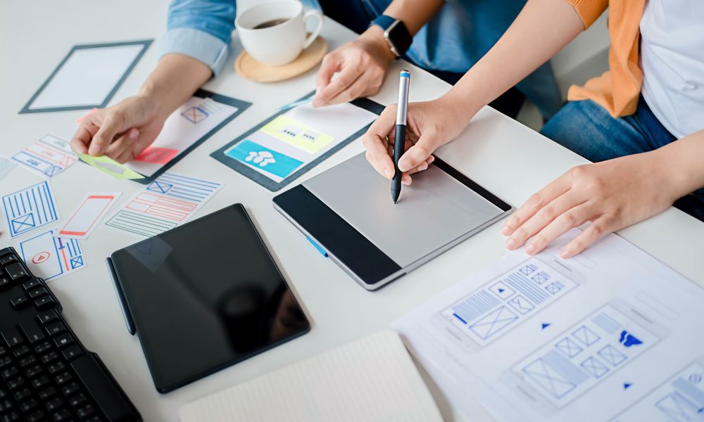 website design idea